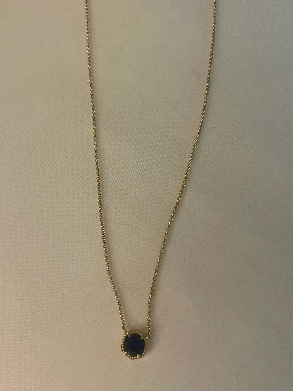 Kendra Scott Blue Stone short necklace